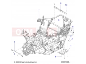 Polaris 2023 RZR RZR 200 AU (R02) (Z23HCB18D2) CHASSIS | CHASSIS, FRAME - Z23HCB18D2 (C0201094-1)