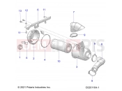 Polaris 2023 RZR RZR 200 AU (R02) (Z23HCB18D2) ENGINE | ENGINE, AIR INTAKE SYSTEM - Z23HCB18D2 (C0201104-1)