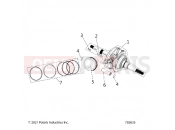 Polaris 2023 RZR RZR 200 AU (R02) (Z23HCB18D2) ENGINE | ENGINE, CRANKSHAFT, CONNECTING ROD AND PISTON - Z23HCB18D2 (702835)