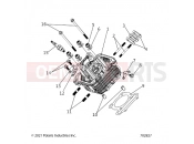 Polaris 2023 RZR RZR 200 AU (R02) (Z23HCB18D2) ENGINE | ENGINE, CYLINDER HEAD ASM. - Z23HCB18D2 (702827)