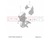 Polaris 2023 RZR RZR 200 AU (R02) (Z23HCB18D2) ENGINE | ENGINE, THROTTLE PEDAL - Z23HCB18D2 (C0201101-3)