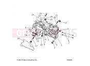 Polaris 2023 RZR RZR 200 MD (R01) (Z23HCB18N2) ENGINE | ENGINE, CRANKCASE COMP, LEFT - Z22HCB18N2 (702833)