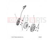 Polaris 2023 RZR RZR 200 MD (R01) (Z23HCB18N2) ENGINE | ENGINE, STATOR and FLYWHEEL - Z22HCB18N2 (702821)
