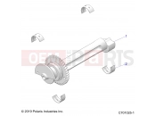 Polaris 2023 RZR RZR 900 TRAIL (R02) - Z23A5P87A4/K87A4/A87A2 ENGINE | ENGINE, BALANCER - Z23A5P87A4/K87A4/A87A2(C701025-1)
