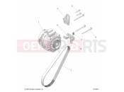Polaris 2023 RZR RZR PRO R 4 SPORT (R01) - Z23RMC2KAJ/BJ ENGINE | ENGINE, ALTERNATOR - Z23RMC2KAJ/BJ (C703270)