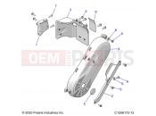 Polaris 2023 RZR RZR PRO R 4 SPORT (R01) - Z23RMC2KAJ/BJ ENGINE | ENGINE, SHIELDS - Z23RMC2KAJ/BJ (C1206172-12)