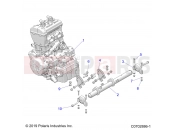 Polaris 2023 RZR RZR TURBO R 4 PREMIUM RC (R01) - Z23G4C92AL/BL ENGINE | ENGINE, MOUNTING - Z23G4C92AL/BL (C0702886-1)