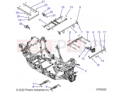 Polaris 2023 RZR RZR TURBO R 4 SPORT (R01) - Z23G4E92AL/BL CHASSIS | CHASSIS, MAIN FRAME - Z23G4E92AL/BL (C0705763)