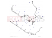 Polaris 2023 RZR RZR TURBO R 4 SPORT (R01) - Z23G4E92AL/BL ENGINE | ENGINE, COOLING ROUTING MANIFOLD - Z23G4E92AL/BL (C702955)
