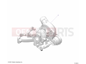 Polaris 2023 RZR RZR TURBO R 4 SPORT (R01) - Z23G4E92AL/BL ENGINE | ENGINE, TURBO CHARGER - Z23G4E92AL/BL (C702950)