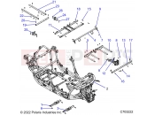 Polaris 2023 RZR RZR TURBO R 4 ULTIMATE (R01) - Z23G4D92AL/BL/AE/BE CHASSIS | CHASSIS, MAIN FRAME - Z23G4D92AL/BL/AE/BE (C0705763)
