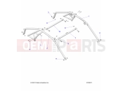 Polaris 2023 RZR RZR TURBO R PREMIUM (R01) - Z23GAC92A/92B CHASSIS | CHASSIS, CAB FRAME - Z23GAC92A/92B (C702971)