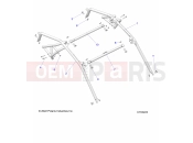 Polaris 2023 RZR RZR TURBO R SPORT (R01) - Z23GAE92AL/92BL CHASSIS | CHASSIS, CAB FRAME - Z23GAE92A/92B (C702971)