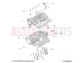 Polaris 2023 RZR RZR TURBO R SPORT (R01) - Z23GAE92AL/92BL ENGINE | ENGINE, CRANKCASE - Z23GAE92A/92B (C1205828-2)