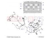 Polaris 2023 RZR RZR XP 1000 PREMIUM (R01) - Z23NAV99A/99B ELECTRICAL | ELECTRICAL, WIRE HARNESS - Z23NAV99A/99B (C701343-2)