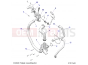 Polaris 2023 RZR RZR XP 4 1000 SPORT (R01) - Z23N4E99A/99B ENGINE | ENGINE, WATERPUMP AND BYPASS - Z23N4E99A/99B (C701342)