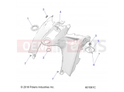 Polaris 2023 SNOWMOBILE 550 INDY ADVENTURE 144 ES (R01) (S23CEE5TSL) BODY | BODY, CONSOLE - S23CEE5TSL (601081C)