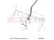 Polaris 2023 SNOWMOBILE 550 INDY ADVENTURE 144 ES (R01) (S23CEE5TSL) STEERING | STEERING, LOWER - S23CEE5TSL (C600818)