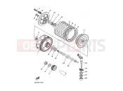 YAMAHA DT 125 DT125R (4DJ5) 1995 CLUTCH