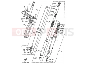 YAMAHA DT 125 DT125R (4DJ5) 1995 FRONT FORK