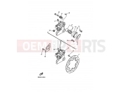 YAMAHA DT 125 DT125R (4DJ5) 1995 REAR BRAKE CALIPER