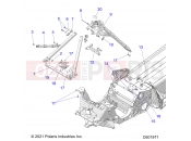 Polaris 2023 SNOWMOBILE PATRIOT 9R RMK KHAOS 146 SLASH/INTL ALL OPTIONS (R01) - S23TLG9BS/9BE CHASSIS | CHASSIS, CHASSIS ASM. and OVER STRUCTURE - S23TLG9BS/9BE (C601971)