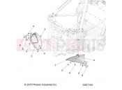 Polaris 2023 SNOWMOBILE PATRIOT BOOST INDY VR1 137/INTL ALL OPTIONS (R02) - S23TDV8MS/8ME CHASSIS | CHASSIS, TIE ROD BOOT ASM. - S23TDV8MS/8ME (C601154)