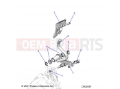 Polaris 2023 SNOWMOBILE PROSTAR S4 VOYAGEUR 146 ES ALL OPTIONS (R02) (S23TLF9FS) DRIVE TRAIN | DRIVE TRAIN, SHIFT LINKAGE - S23TLF9FS (600699C)