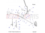 Polaris 2023 SNOWMOBILE PROSTAR S4 VOYAGEUR 146 ES ALL OPTIONS (R02) (S23TLF9FS) STEERING | STEERING, LOWER - S23TLF9FS (C601807)