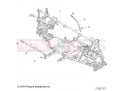 Polaris 2020 ATV SCRAMBLER XP 1000 EU 3PC (R04) (A20SVE95KR) CHASSIS | CHASSIS, MAIN FRAME - A20SVE95KR (C102173)