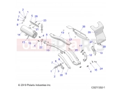 Polaris 2020 ATV SPORTSMAN 450 HO UTILITY (R03) - A20SEG50A1/A5/CA1/CA5 ENGINE | ENGINE, EXHAUST - A20SEG50A1/A5/CA1/CA5 (C0211352-1)