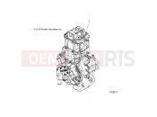 Polaris 2020 ATV SPORTSMAN 450 HO UTILITY (R03) - A20SEG50A1/A5/CA1/CA5 ENGINE | ENGINE, LONG BLOCK - A20SEG50A1/A5/CA1/CA5 (100871)