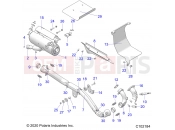 Polaris 2020 ATV SPORTSMAN 570 6X6 EURO (R03) - A20S6E57F1/FL ENGINE | ENGINE, EXHAUST - A20S6E57F1/FL (C102184)