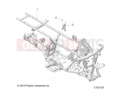 Polaris 2020 ATV SPORTSMAN 570 EPS HD UTILITY AUS/NZ (R02) (A20SUE57D5) CHASSIS | CHASSIS, FRAME - A20SUE57D5 (C102152)