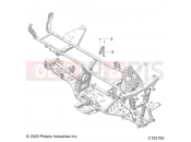 Polaris 2020 ATV SPORTSMAN TOURING 570 EPS/LATIN (R04) - A20SDA57A5/L4/E57A4/B4 CHASSIS | CHASSIS, FRAME - A20SDE57B4 (C102192)