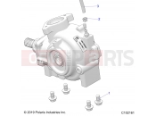 Polaris 2020 ATV SPORTSMAN TOURING XP 1000 48 (R06) - A20SYE95AD/CAD DRIVE TRAIN | DRIVE TRAIN, GEARCASE MOUNTING, FRONT - A20SYE95AD/CAD