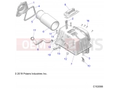 Polaris 2020 ATV SPORTSMAN XP 1000 S 55 (R05) (A20SLZ95AE) ENGINE | ENGINE, AIR INTAKE - A20SLZ95AE (C102088)