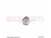 Polaris 2020 ATV SPORTSMAN XP 1000 S 55 (R05) (A20SLZ95AE) STEERING | STEERING, CONTROLS, LEFT HAND CONTROLS - A20SLZ95AE (C0211245-2)