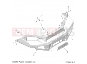Polaris 2020 BRUTUS PRO XD 2000D (R05) - D20BBPD4B4/APD4B4 BODY » BODY, FRONT FACIA - (C700418-7)