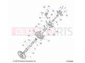 Polaris 2020 BRUTUS PRO XD 2000D (R05) - D20BBPD4B4/APD4B4 DRIVE TRAIN » DRIVE TRAIN, CLUTCH, DRIVE - (C700982)