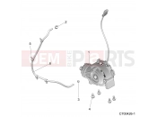 Polaris 2020 BRUTUS PRO XD 2000D (R05) - D20BBPD4B4/APD4B4 DRIVE TRAIN | DRIVE TRAIN, FRONT GEARCASE MOUNTING - D20BBPD4B4 (C700426-1)