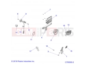 Polaris 2020 BRUTUS PRO XD 2000D (R05) - D20BBPD4B4/APD4B4 ELECTRICAL » ELECTRICAL, ECU, RELAY, COIL - (C700505-2)