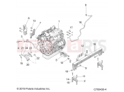 Polaris 2020 BRUTUS PRO XD 2000D (R05) - D20BBPD4B4/APD4B4 ENGINE | ENGINE, MOUNTING - D20BBPD4B4/APD4B4 (C700430-4)