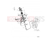 Polaris 2020 BRUTUS PRO XD 2000D (R05) - D20BBPD4B4/APD4B4 ENGINE | ENGINE, SPEED CONTROL PLATE - D20BBPD4B4/APD4B4 (702608)