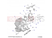 Polaris 2020 BRUTUS PRO XD 2000G (R02) - D20BBP99A4/B4/FP99A4 ENGINE | ENGINE, AIR INTAKE MANIFOLD - D20BBP99A4/B4/FP99A4 (C700595)