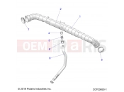 Polaris 2020 BRUTUS PRO XD 2000G (R02) - D20BBP99A4/B4/FP99A4 ENGINE | ENGINE, AIR INTAKE, REAR - D20BBP99A4/B4/FP99A4 (C0703693-1)