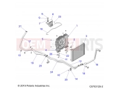 Polaris 2020 BRUTUS PRO XD 2000G (R02) - D20BBP99A4/B4/FP99A4 ENGINE | ENGINE, COOLING SYSTEM - D20BBP99A4/B4/FP99A4 (C0703125-2)
