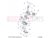 Polaris 2020 BRUTUS PRO XD 2000G (R02) - D20BBP99A4/B4/FP99A4 ENGINE | ENGINE, CRANKCASE AND CRANKSHAFT - D20BBP99A4/B4/FP99A4 (C700599)