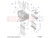 Polaris 2020 BRUTUS PRO XD 2000G (R02) - D20BBP99A4/B4/FP99A4 ENGINE | ENGINE, CYLINDER HEAD AND VALVES - D20BBP99A4/B4/FP99A4 (C700600)