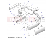 Polaris 2020 BRUTUS PRO XD 2000G (R02) - D20BBP99A4/B4/FP99A4 ENGINE | ENGINE, EXHAUST SYSTEM - D20BBP99A4/B4/FP99A4 (C0704117-1)